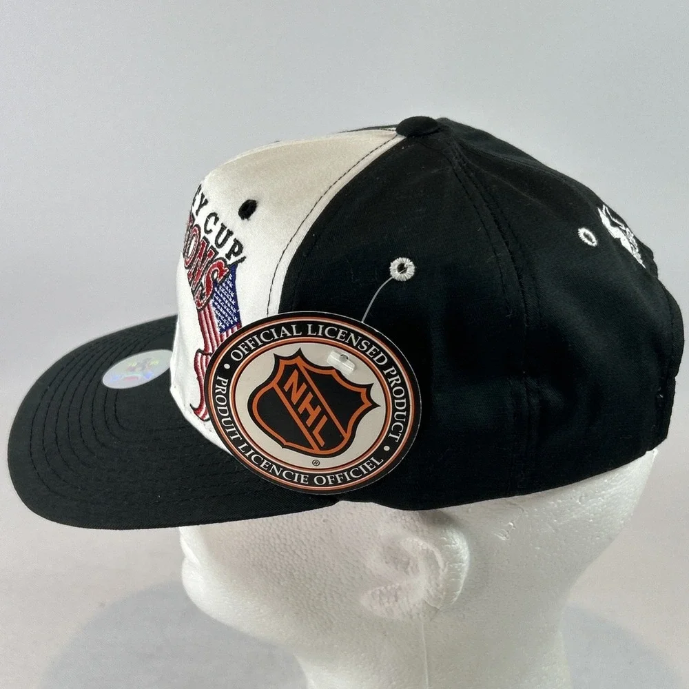 NWT Vintage Stanley Cup Hat Cap Snap Back Starter Blank No Team 1995 NOS New